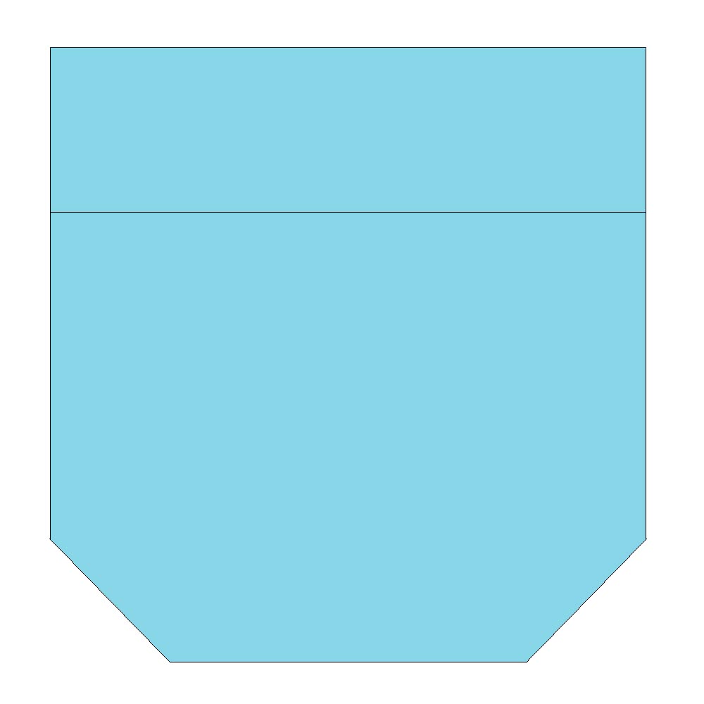 Head Rest Cover, Blue