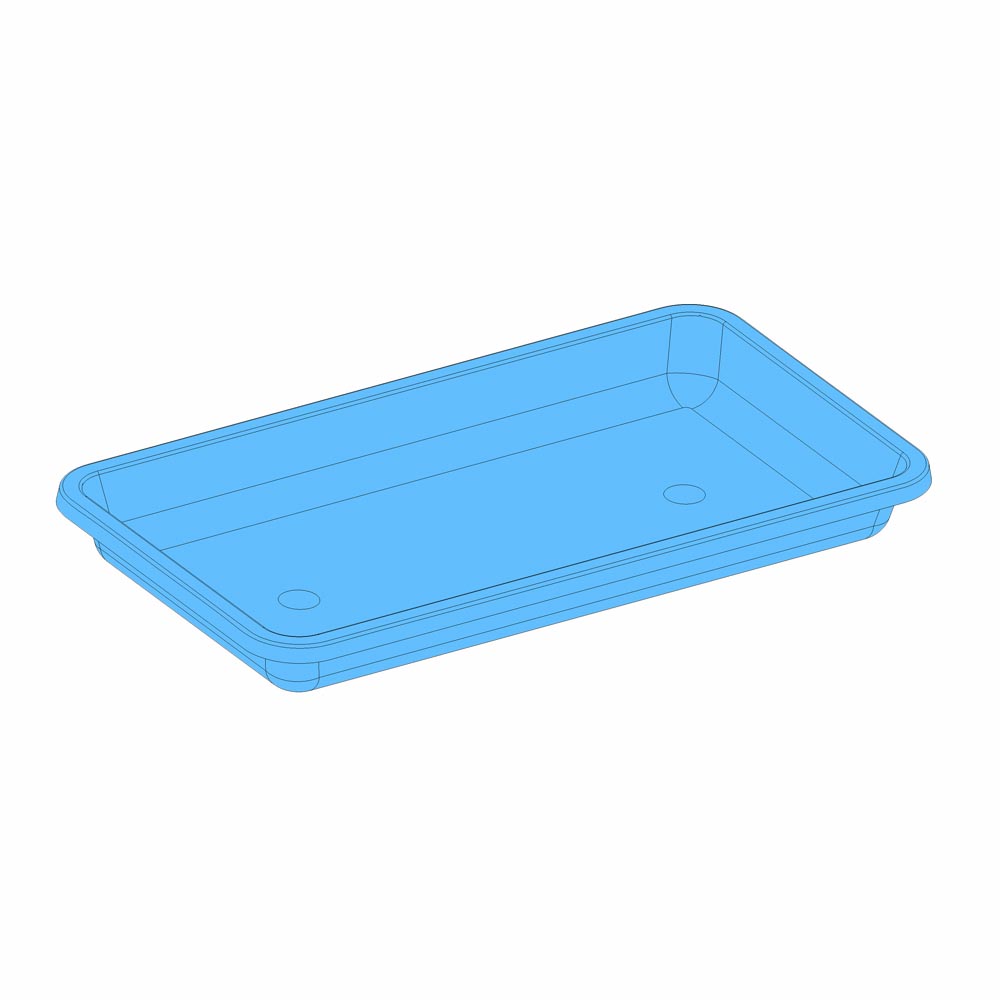 ECO<sup>2</sup> Half Tray, Shallow
