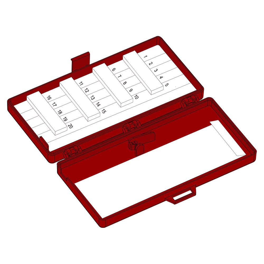 Needle Counter, Foam Strip, Adhesive, Blade Remover