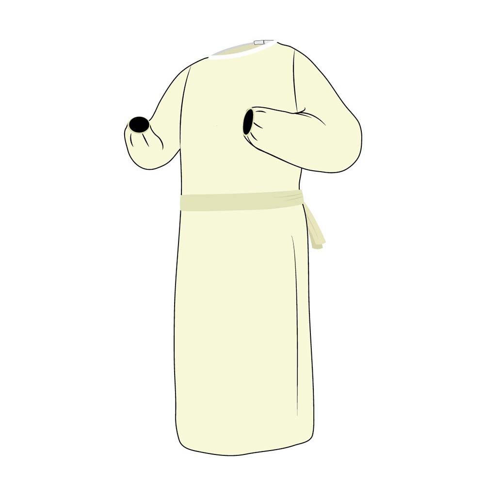 AAMI Level 2 Isolation Gown