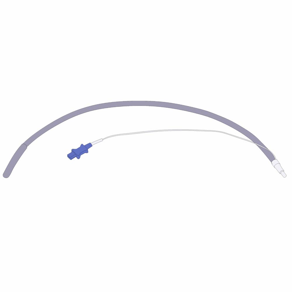 Esophageal Stethoscope with Temperature Sensor