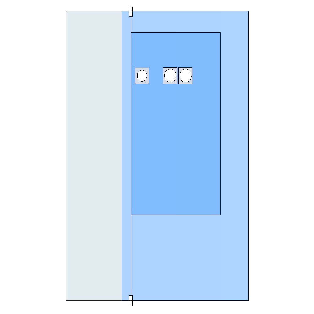 Femoral Angiography Drape w/ One Window