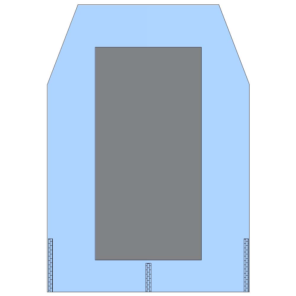 Under Buttocks Drape w/ Reinforcement