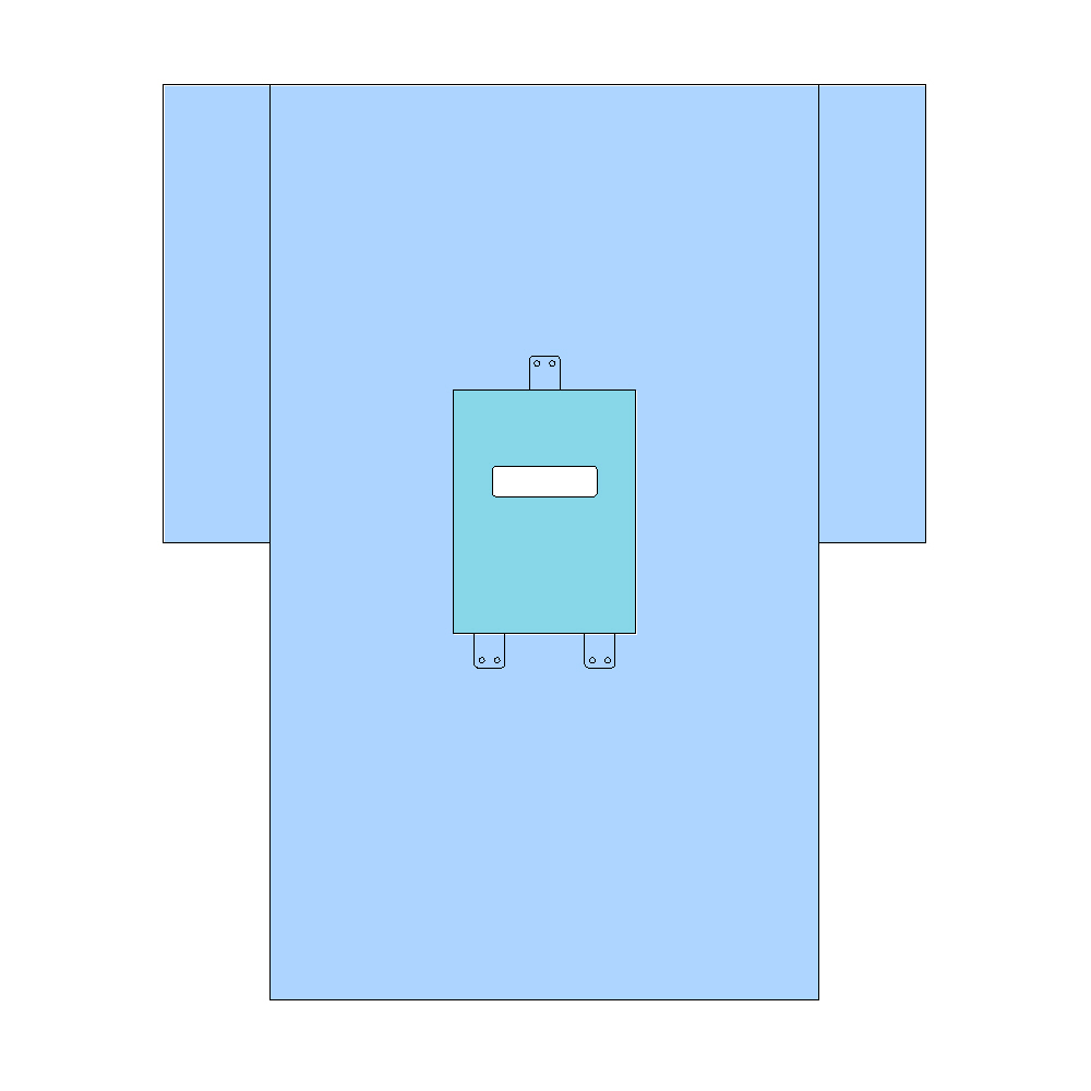 Transverse Laparotomy Drape