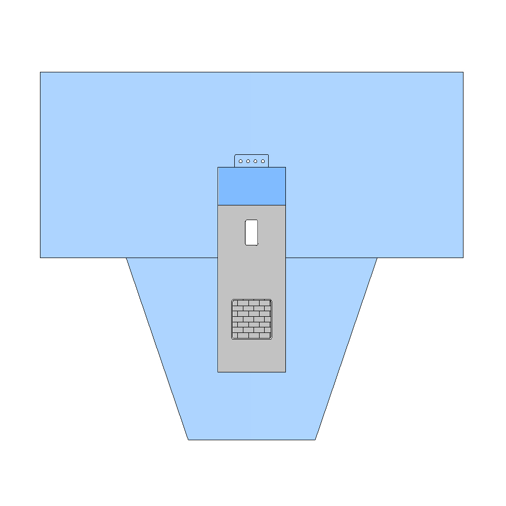 Cystoscopy T-Drape w/ Attached Leggings